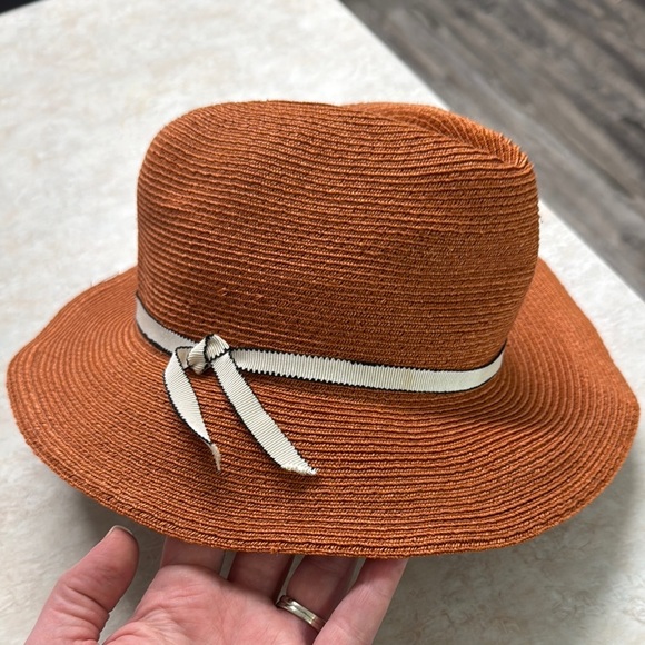 Eugenia Kim Packable Fedora Beach Casual Vacation Sun Hat - Picture 2 of 3